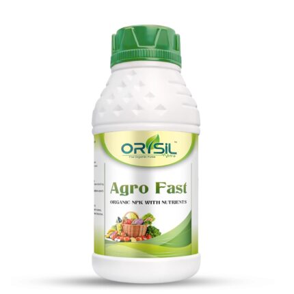 Agro Fast Organic NPK Liquid Fertilizer with Essential Micro-Nutrients | Plant Growth Promoter & Yield Booster