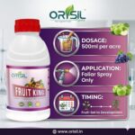 Fruit King Organic Fruit Size Enhancer & Yield Booster | Premium Nano-Potash & Amino Acid for Bigger Fruits, Enhanced Shine - Image 3