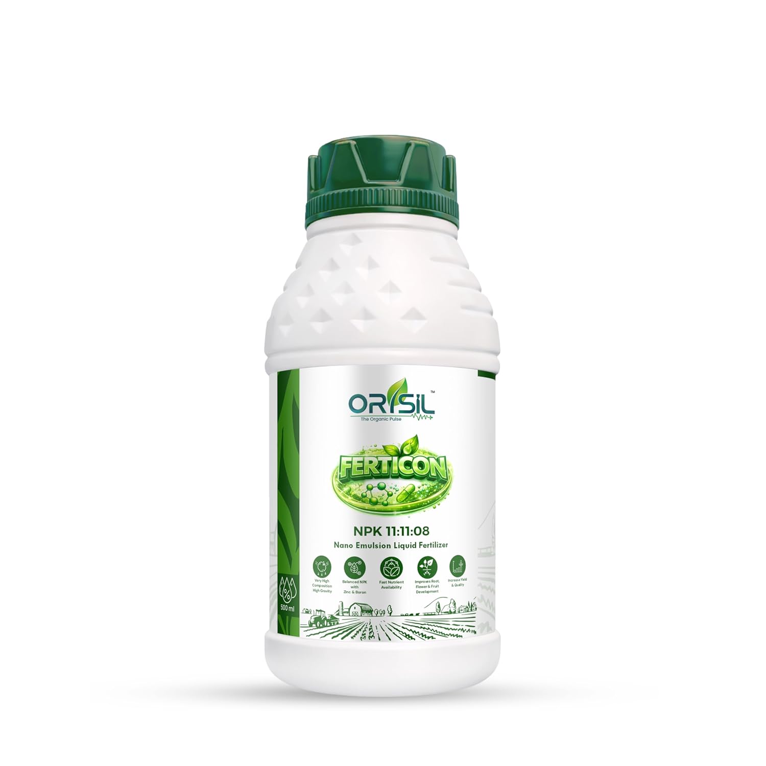 61w4en5mSsL._SL1500_ FERTICON NPK 11:11:08 Liquid Fertilizer with Zinc & Boron - Image 1